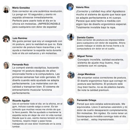 Davirae™ Corrector de postura instantáneo